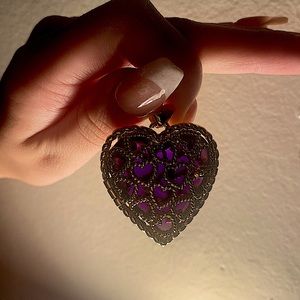 Vintage Heart Locket 💜